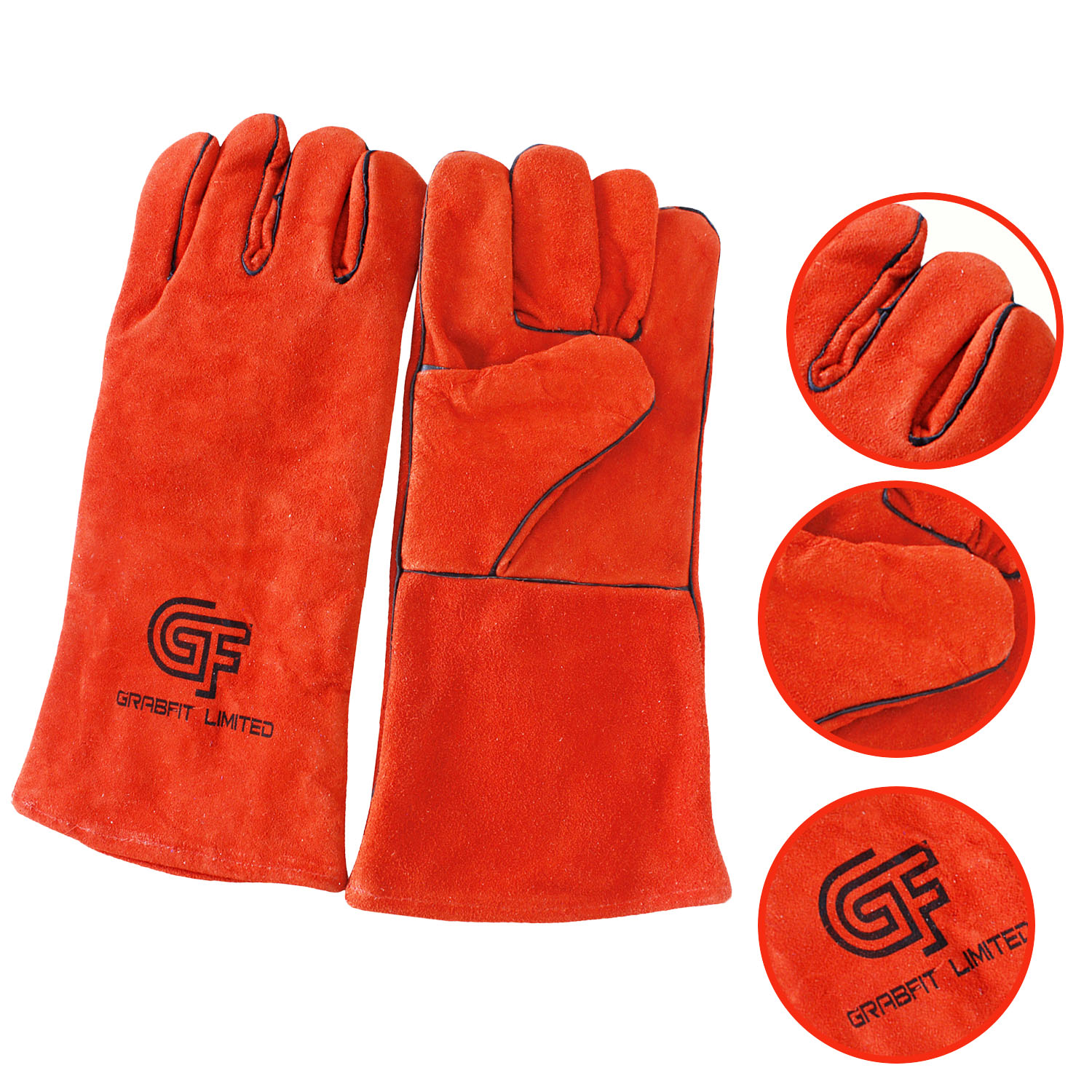 Heat-Resistant Welding Gloves