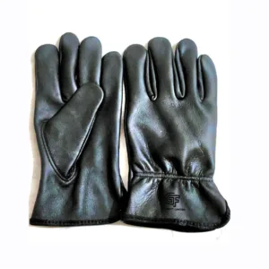 Black Leather Work Gloves –  Premium Quality Gloves