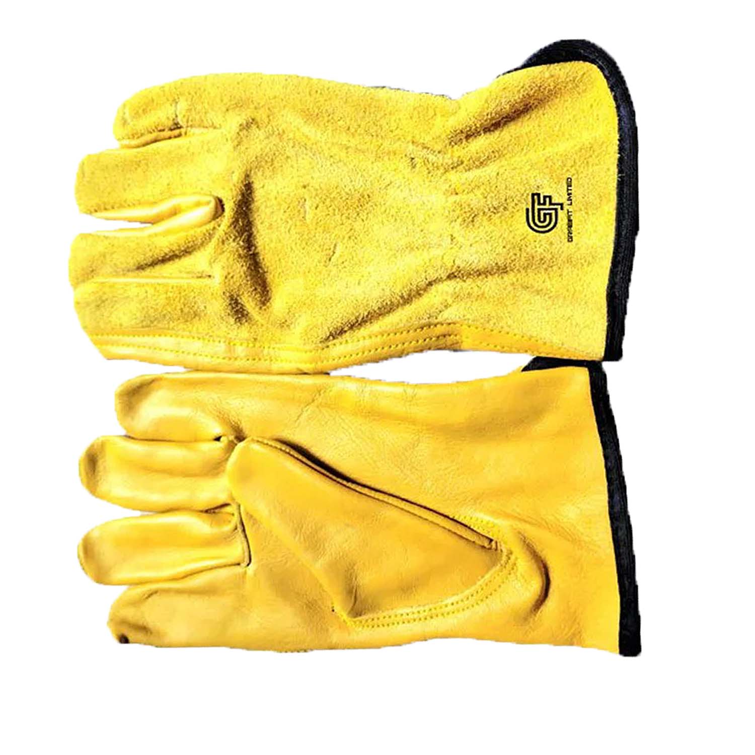 Yellow Leather Work Gloves –  Safety Gloves Built to Outlast Every Task - Image 5